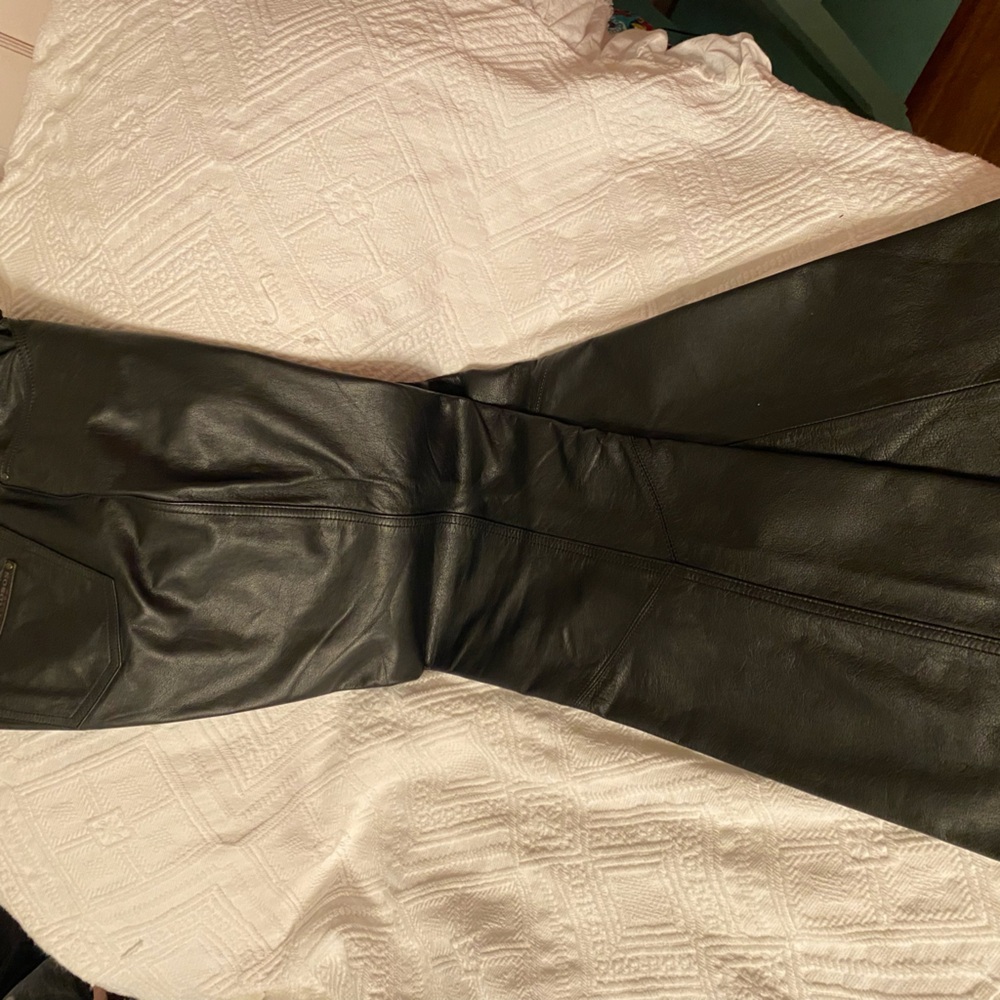 Harley-Davidson Black Leather Pants